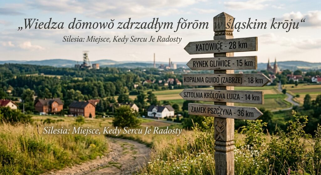 Przewodnik po najważniejszych gwary śląskiej zwrotach dla turystów