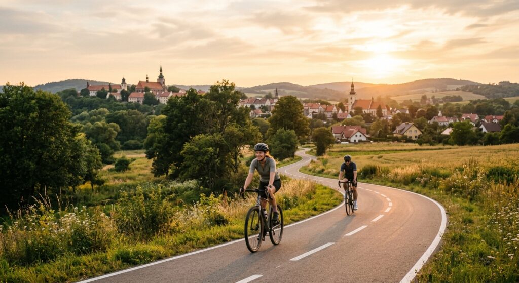 Plany rozbudowy sieci ścieżek rowerowych między sąsiednimi miejscowościami